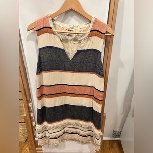 Anthropologie Holding Horses Fringe Dress